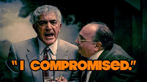 Phil Leotardo's wife is the most miserable and mean character.